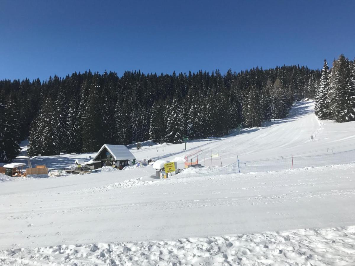 Chalet Stara Jelka Pokljuka Zgornje Gorje Exteriör bild