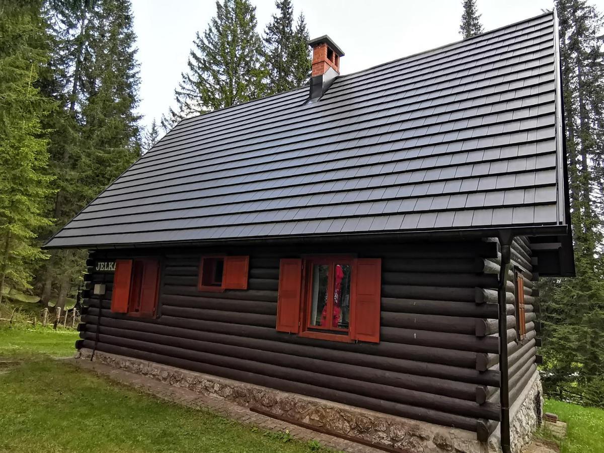 Chalet Stara Jelka Pokljuka Zgornje Gorje Exteriör bild